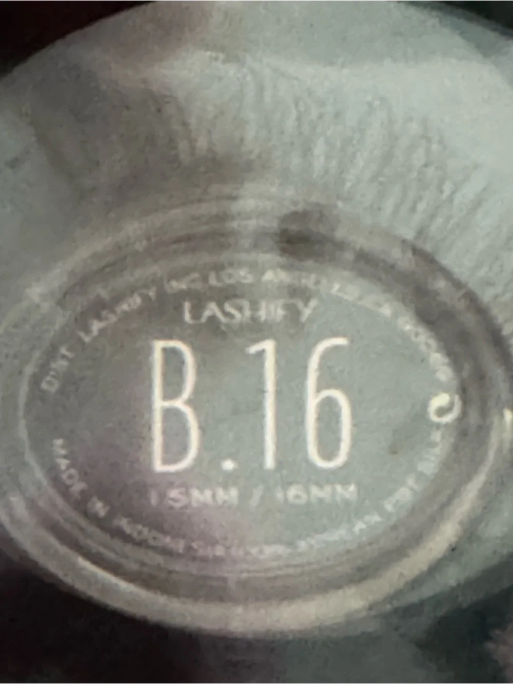 LASHIFY B.16, A16, A18, D14 Gossamer Lash Tray - Black.